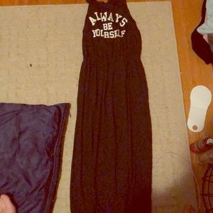 Long dress black